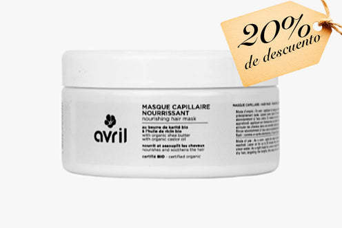 Avril: Nourishing hair mask (Mascarilla capilar nutritiva)