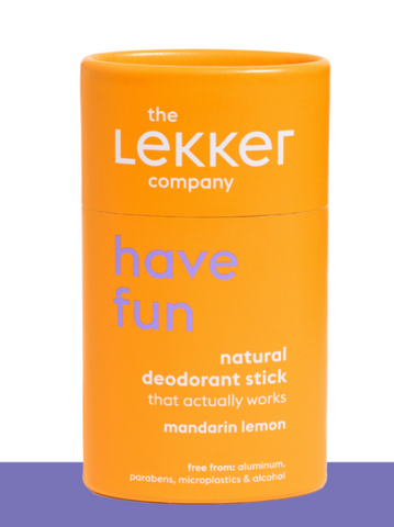 Lekker: Natural Deodorant Stick - Varios aromas (Desodorante natural en stick)