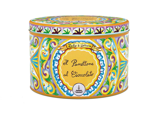 Fiasconaro: Panettone Dolce & Gabanna de Chocolate 1kg 2024