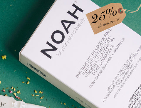 NOAH: 1.14 Biphasic Hair Treatment Vials (Tratamiento capilar cuero cabelludo sensible)