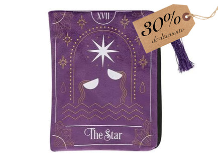 Green Tree Candle: Bolsa de tela con cremallera - The Star