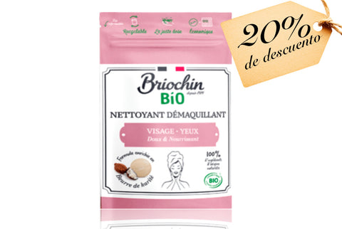 Jacques Briochin: Nettoyant Démaquillant (Jabón desmaquillador cara y ojos)