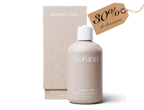 SoKind: Bubble Time (Champú y gel de baño para bebés)