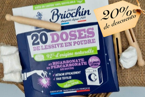 Jacques Briochin: La Lessive en Poudre - 20 doses (Detergente en polvo 20 dosis)