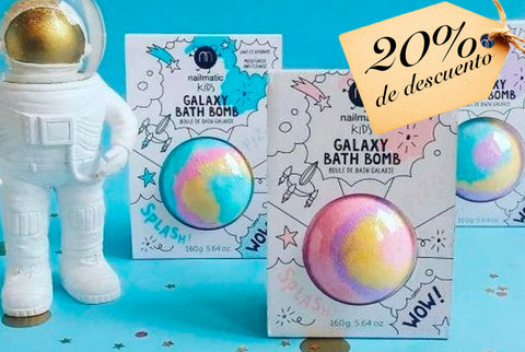 Nailmatic Kids: Galaxy Bath Bomb (Bombas de baño)