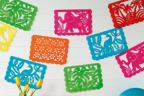 Rex London: Banderines de papel picado