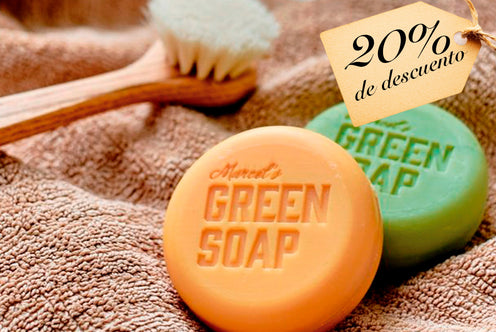 Marcel's Green Soap: Hand Soap Bar - varios aromas (Pastilla de jabón de manos)