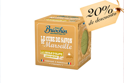 Jacques Briochin: Le Cube de Savon de Marseille (jabón de Marsella en forma de cubo)