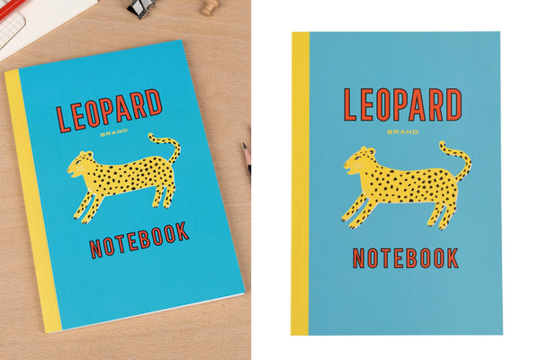 Rex London: Cuaderno A5 Leopard