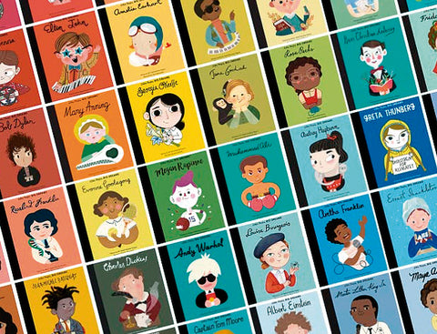 Little People, Big Dreams: Biografías para niños (Varios tipos, en inglés)