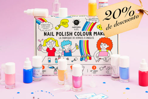 Nailmatic Kids: Nail Polish Colour Maker (Kit para hacer esmaltes)