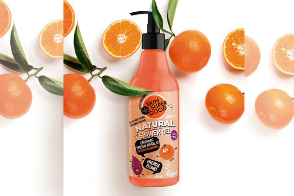 Skin Super Good: Energy Bomb - Mandarina y Albahaca (Gel de cuerpo)