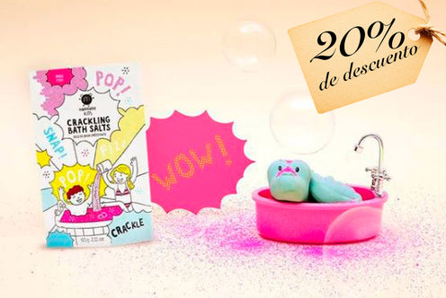 Nailmatic Kids: Crackling Bath Salts - Varios colores a elegir (Sales de baño crepitantes)