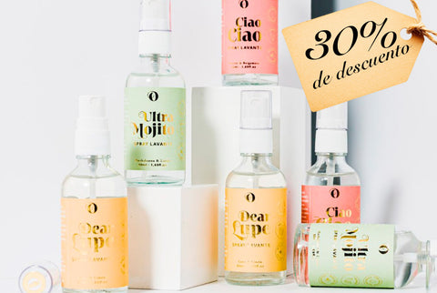 The Singular Olivia: Pack 3 Sprays Hidroalcohólicos (1 ud. de cada aroma)