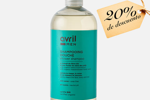 Avril: Men Shampooing Douche (Gel para cabello y cuerpo)