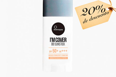 SUNTIQUE: I'm Cover BB Sunstick SPF50+ PA++++ (BB cream)