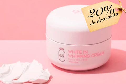 G9SKIN: White Whipping Cream (Crema iluminadora)